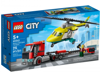 LEGO City 60343 Rescue Helicopter Transport Lego ve Yapı Oyuncakları kullananlar yorumlar